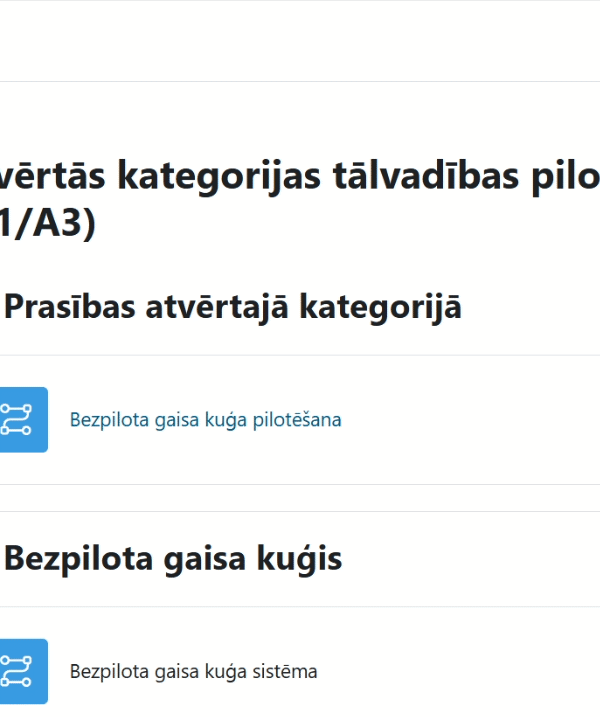Pareizās atbildes A1/A3 dronu eksāmenam Latvijā – Oficiālie jautājumi un atbildes ar detalizētiem skaidrojumiem - Image 2